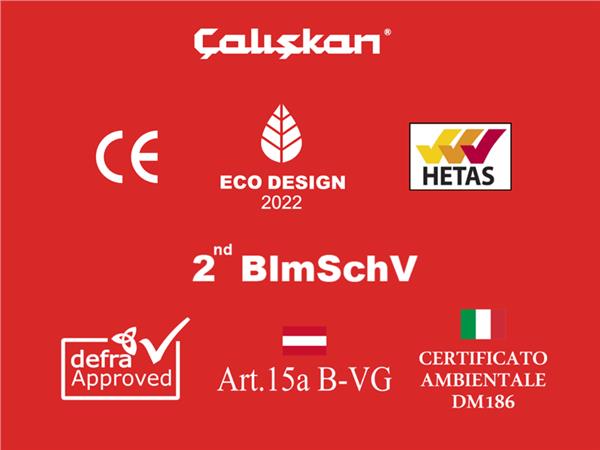 CALISKAN 214- RIGHT / GOURMET FIREPLACE COOKSTOVE 